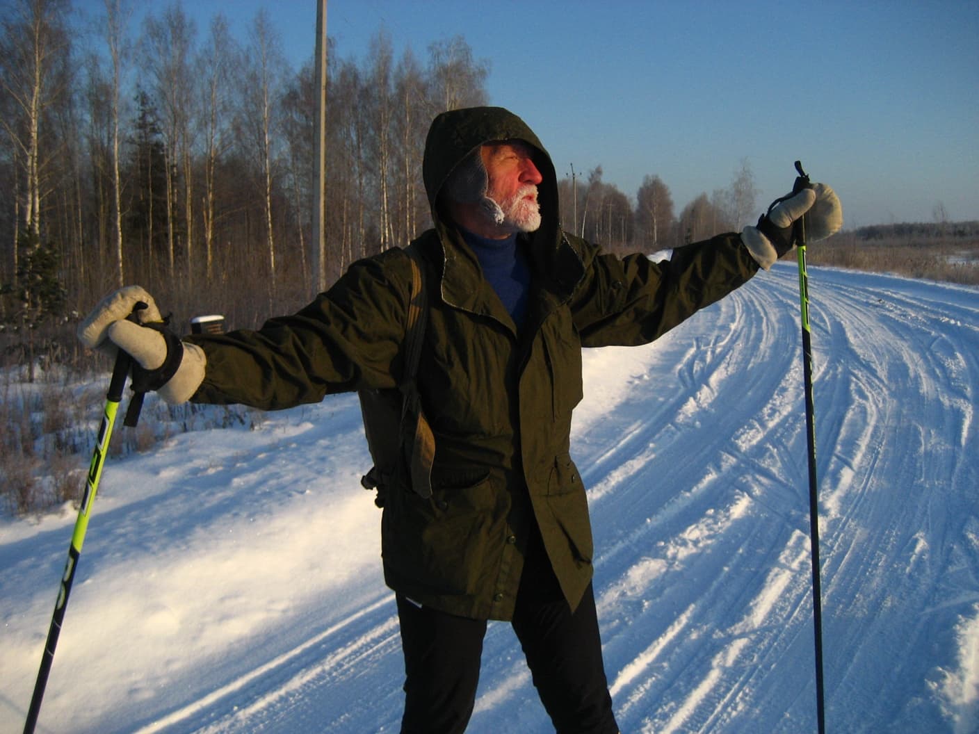 На лыжах по Московскому Морю. Отчёт Марины Галкиной